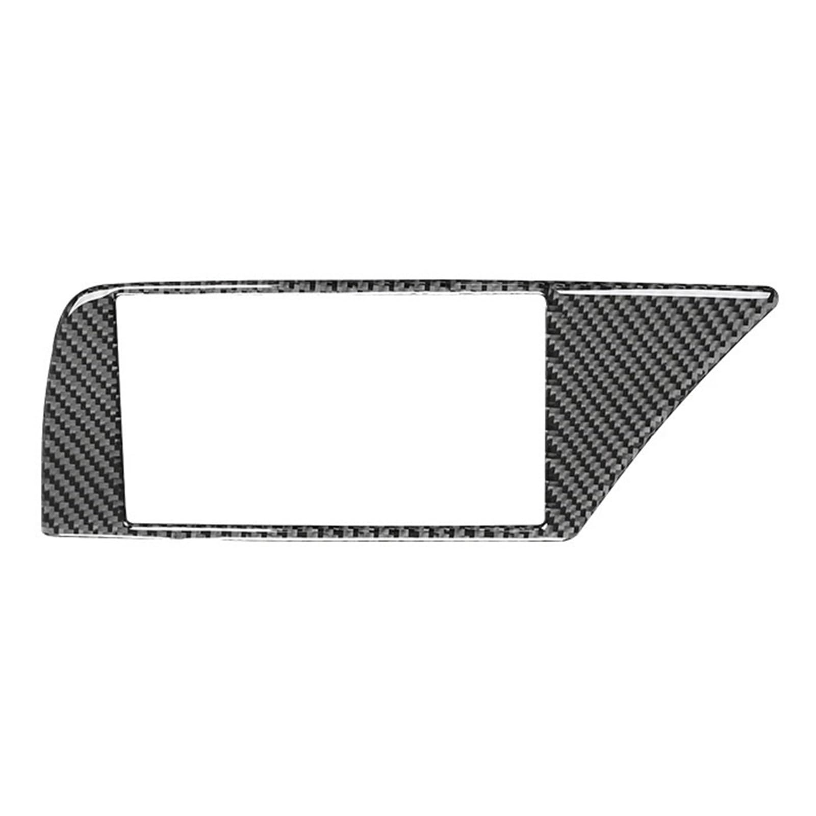 Compatible for Audi A4L A4 B8 Q5 A5 2009-2016 Accessories Carbon Fiber Modified Interior Car Navigations Warning Light Frame Trim Sticker(Right-Hand Drive A)