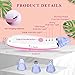 Blackhead Remover Vacuum-Goojodoq Electric Facial Pore Cleaner Acne Comedone Extractor Kit with 4 Suction Probes and 3 Adjustable Suction Force for All Skins -USB Rechargeable