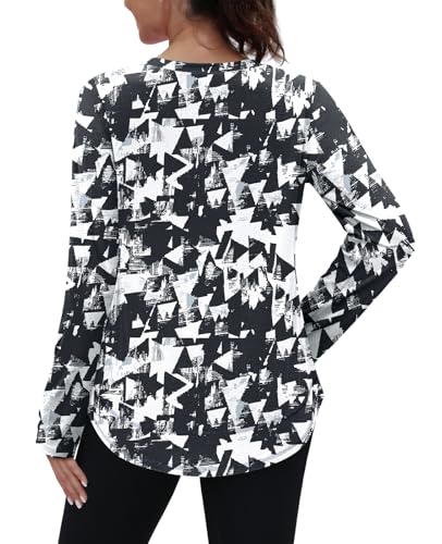 Image of XIEERDUO Women's Workout Tops Long Sleeve Shirts Sun Protection UPF 50+ Quick Dry Shirts for Hiking Running S-3XL