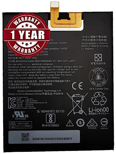 Image of Original L16D1P32 Battery Compatible for Lenovo Phab 2 / Lenovo Phab 2 Plus - (4050mAh) - 1 Year Warranty