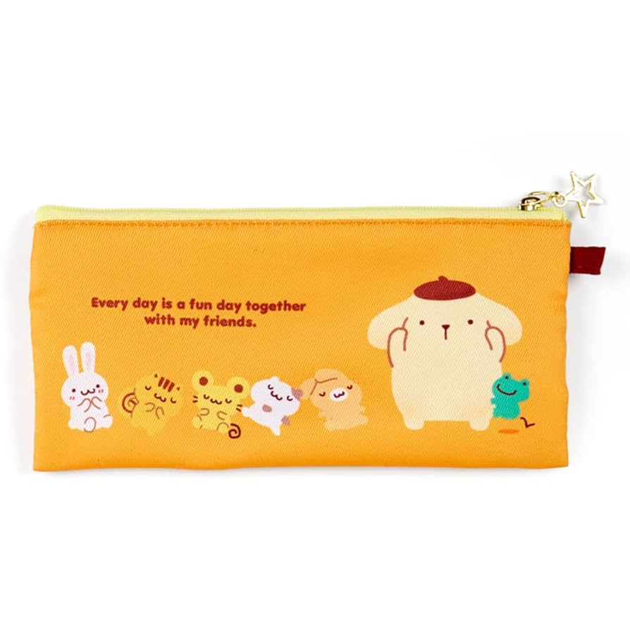 Amazon.co.jp: サンリオ(SANRIO) ポムポムプリン フラットポーチ
