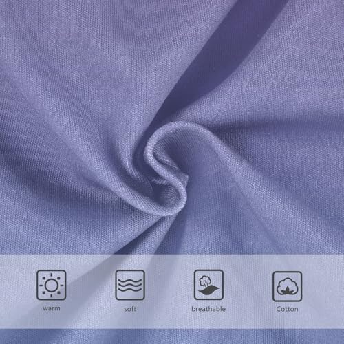 Joisal Cotton Toddler Girls Underwear Violet Pale Denim Blue Gradient Panties Little Girl Personalized Undies Kids Briefs 2t3