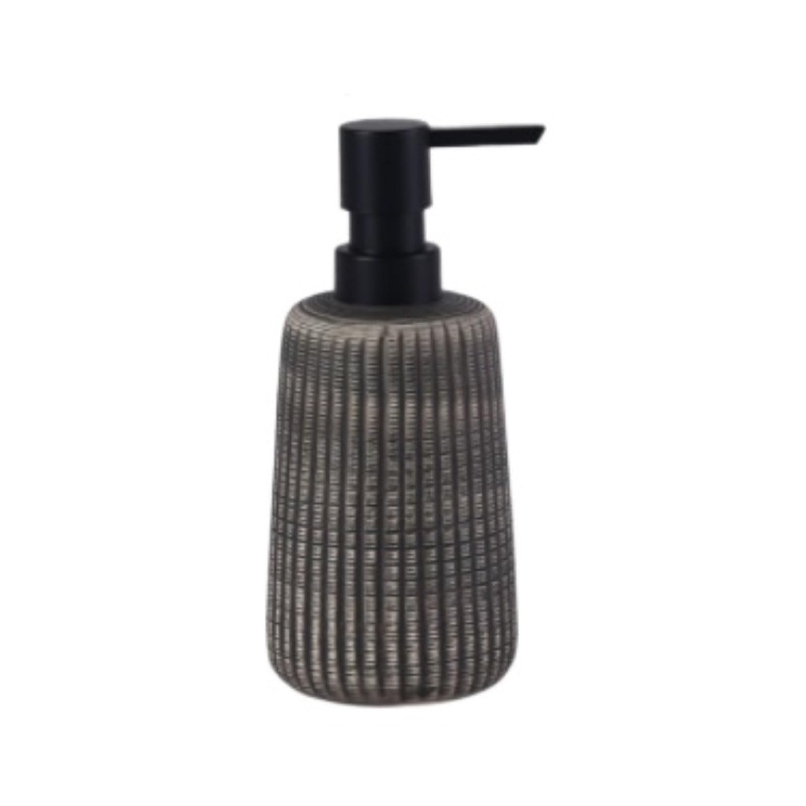 Dispensadores De Loción Jabón Dispensador De Jabón Espumoso De Cerámica For Encimera, Recargable con Bomba(Grey)