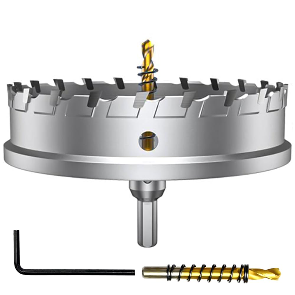 Tungsten Carbide Hole Saw - Cuts Metal & Steel -13 Tungsten Carbide Hole Saw - Cuts Metal & Steel -13