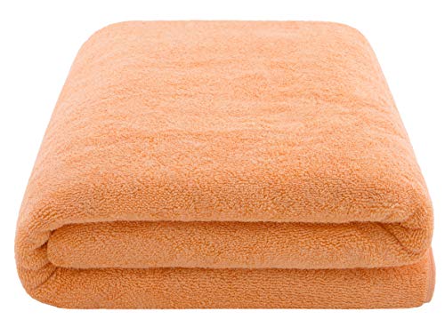 image for American Soft Linen Oversized Bath Sheet 40x80 Extra Large for Bathroo