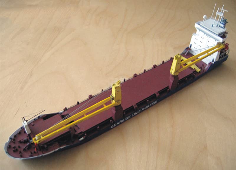 非売品 MAERSK LINE 貨物船 紙製 模型 ペーパークラフト 【公式通販】