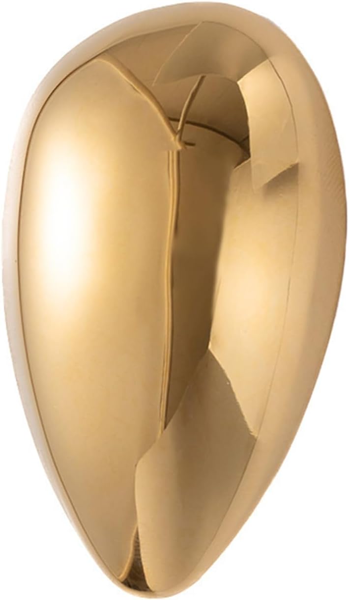 Geometric Teardrop Brooch for Women