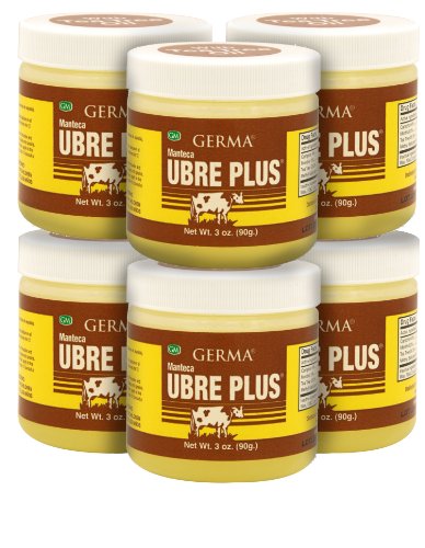 Germa Manteca Ubre Plus with Tea Tree Oil 3oz 6-Pack