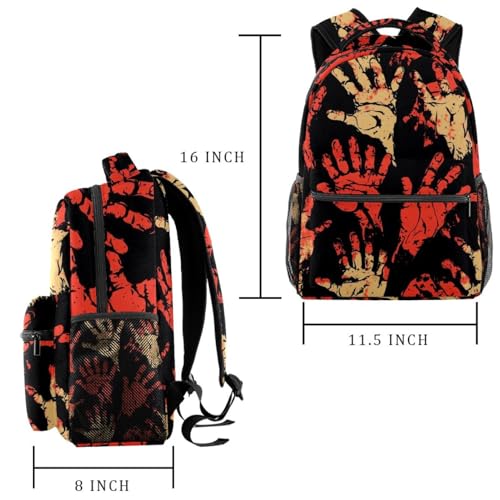 Sac à dos décontracté style zombie pour le lycée et les sorties - 2