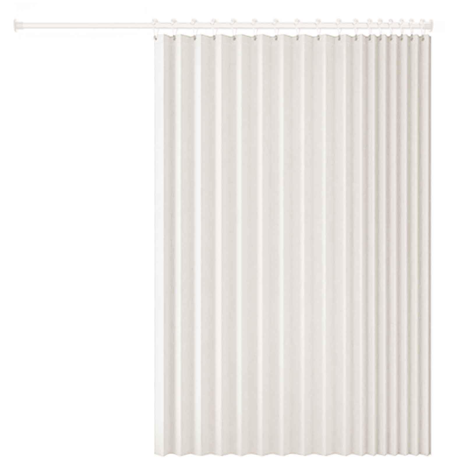 Rideau de porte occultant haut de gamme 240 x 250 cm avec tringle intégrée