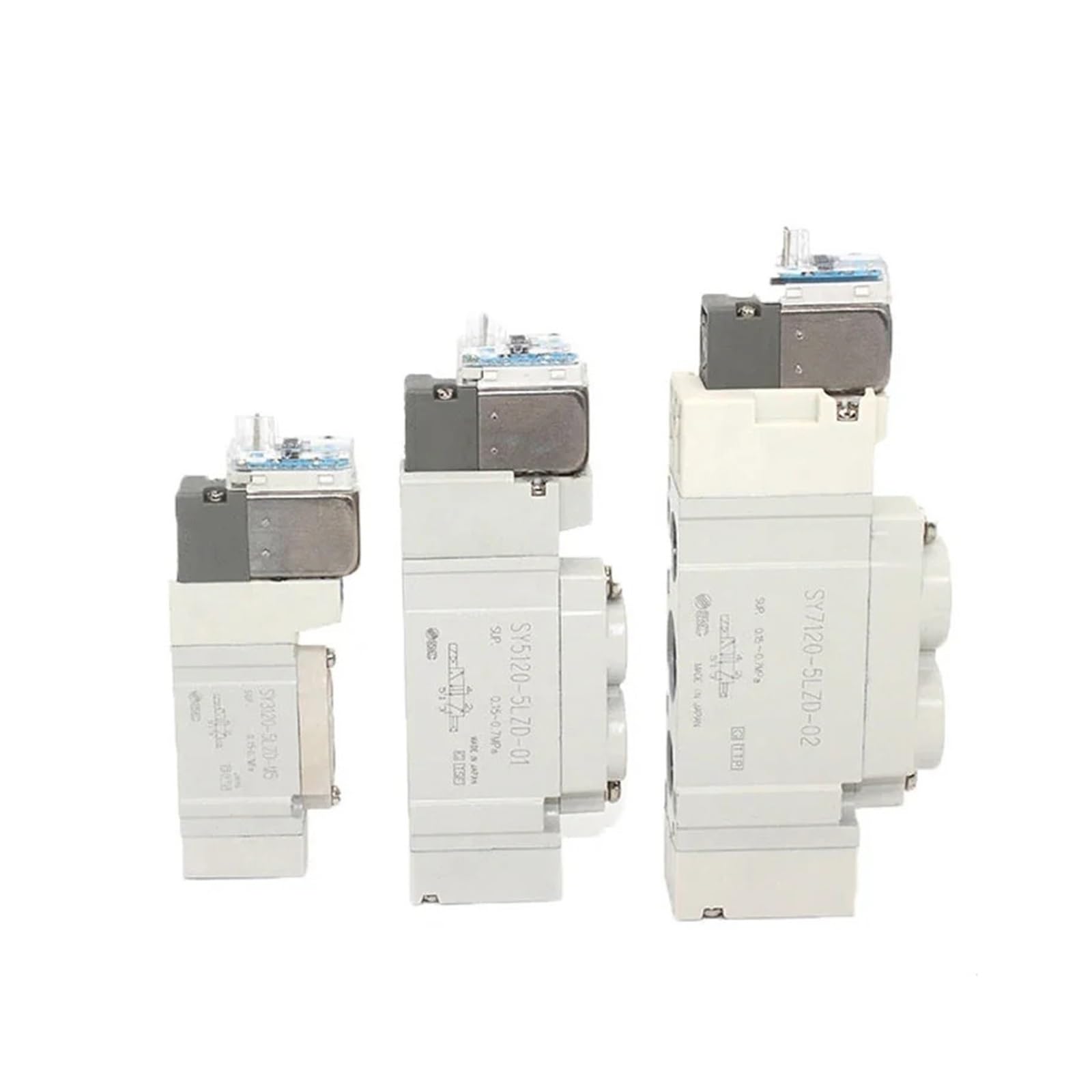 Électrovanne 5 voies double solénoïde SY3120-3LZD-M5 SMC pneumatique commande interne
