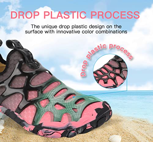 SIPUHK Womens Mens Water Shoes Quick Dry Slip-on Barefoot for Swim Surf Diving Beach Pool Aqua Sports Walking Yoga4