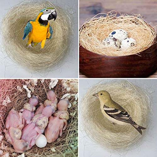 Kathson Bird Nesting Materials Coconut Fiber Bird Nest Bedding Material Warm And Breathable Linen Silk For Bird Small Animals thumb #5