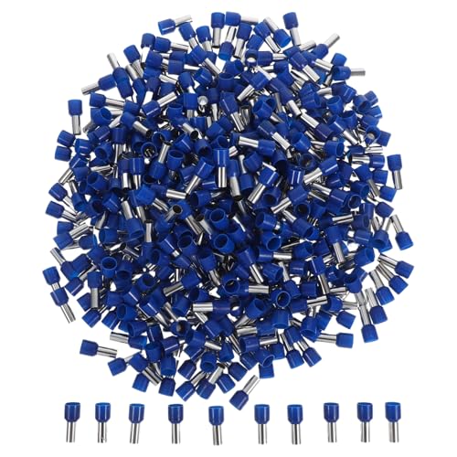 Cosses pré-isolées tube lot de 500 pièces embouts de câblage cuivre et nylon pvc