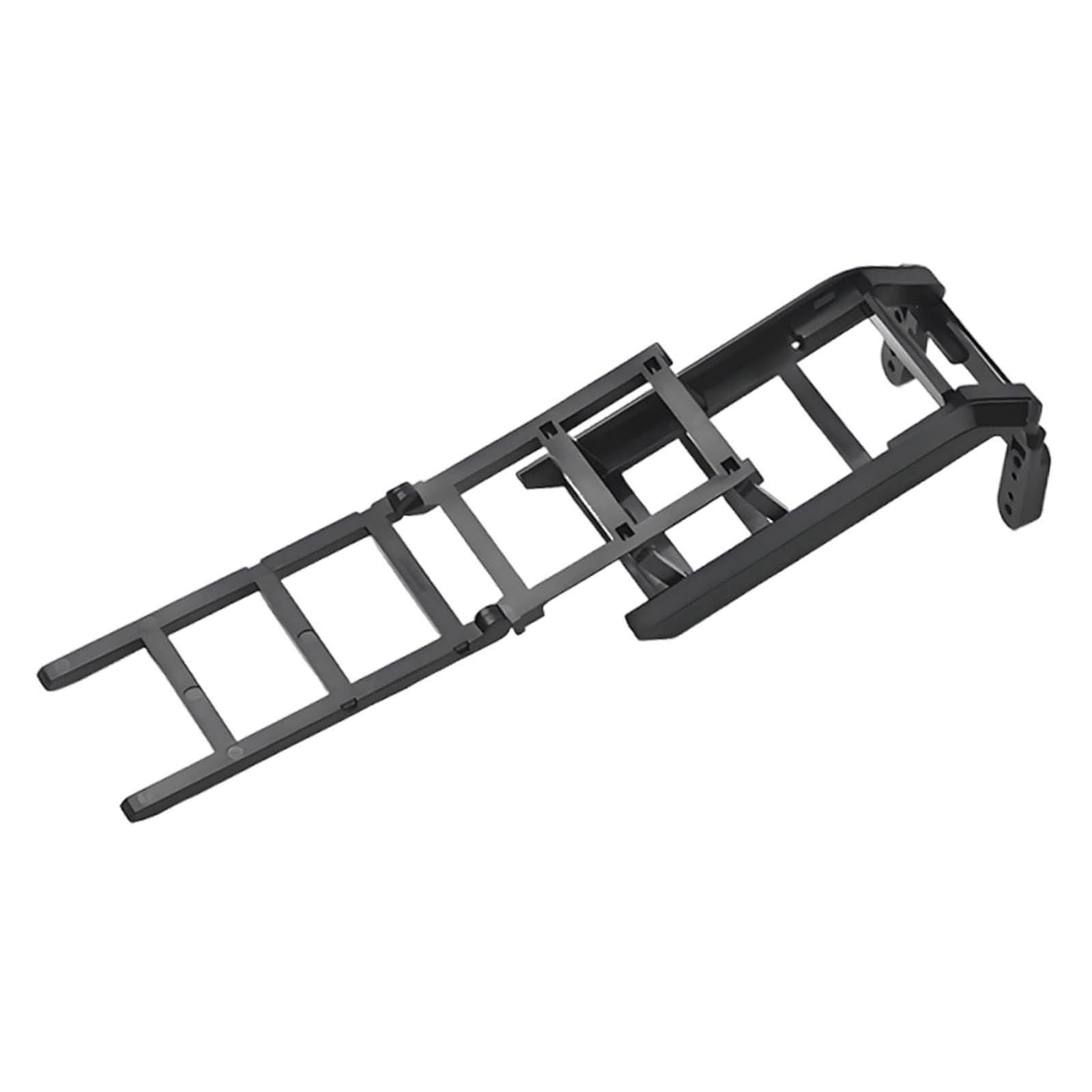 Fenteer Escaleras para Coche RC Crawler 1/10, miniescaleras, modificación, simulación, Mejora del Rendimiento, Accesorios de Bricolaje, Escalera para, Negro, Style B