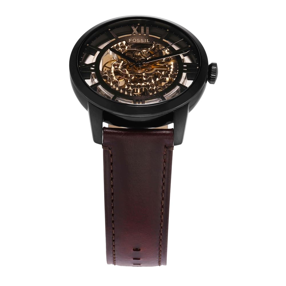 Fossil Townsman Watch for Men, Automatic Three Hand Movement with Stainless Steel Or Leather Strap