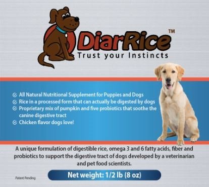 rice and pumpkin for dog diarrhea