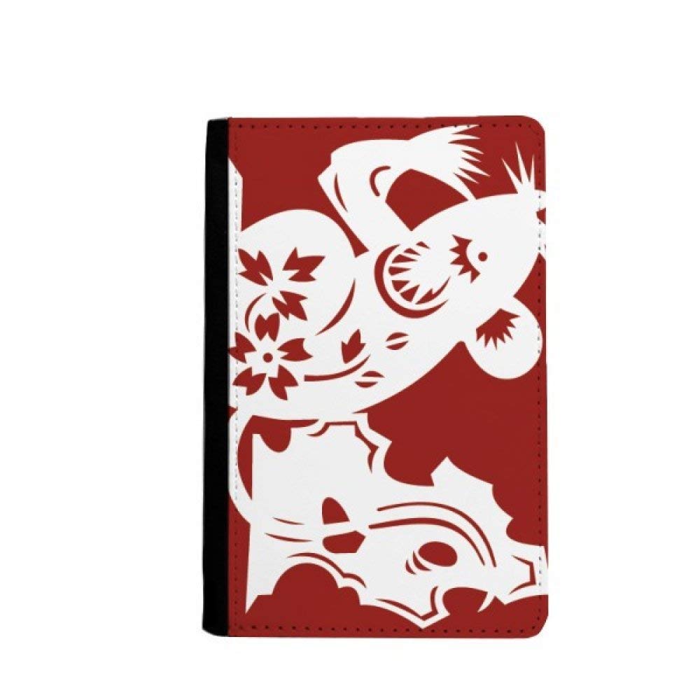 Porte-cartes motif signe du zodiaque en Chine idéal pour voyager léger en transports en commun