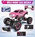 DOUBLE E Remote Control Car for Girls 1/12 Scale Monster Trucks Dual Motors Off Road RC Trucks, Girls Toys RC Crawler Vehicle Truck Toy, Birthday/Xmas Gift Ideas, Pink