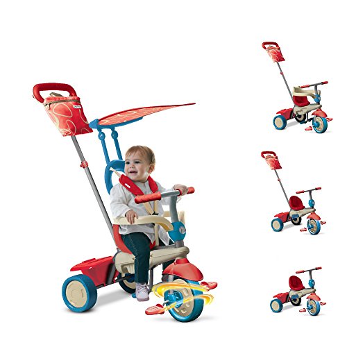 Giochi Preziosi Ofr6700400 Triciclo Smart Trike Vanilla 4 In 1 Rosso