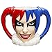 Zak Designs BTMC-8516 DC Comics Sculpted Ceramic Coffee Cup, Harley Quinn
