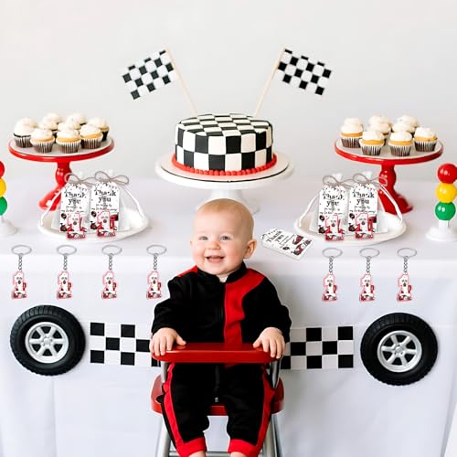 Image of Party Favors Theme Baby-Shower Keychain Set
