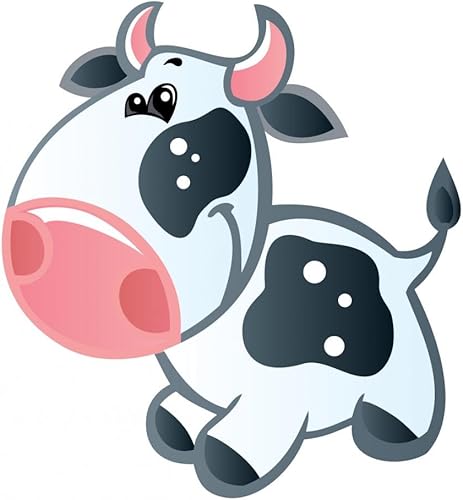 Miniatura 2 de Wallmonkeys Linda calcomanía de pared blanca y de bebé (48 pulgadas de alto x 43 pulgadas de ancho) WM302107