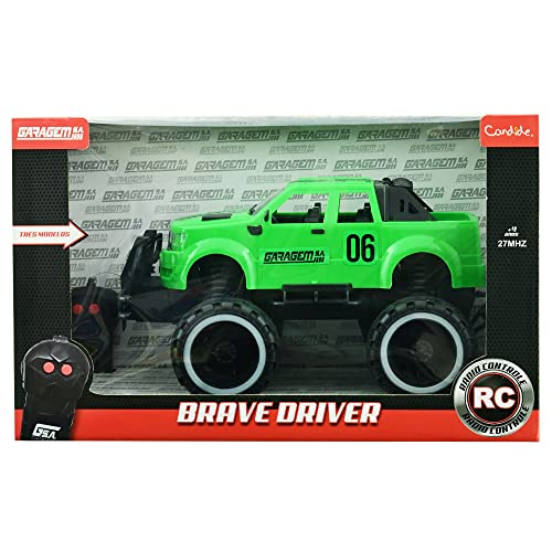 Veiculo Brave Driver - 3 Func - Pilhas, Candide - Verde
