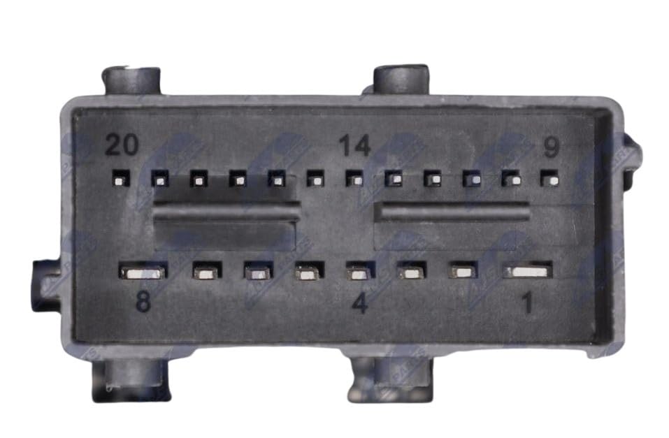Interrupteur lève vitre NTY EWS-PE-065 bouton de commande électrique noir - 7