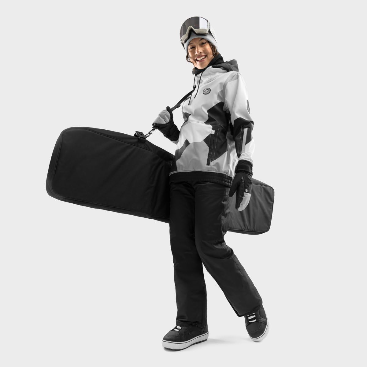 SIROKO Veste de Snowboard pour Femme W1-W Tibet