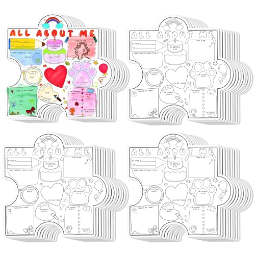 Affiches All About Me pour école primaire : stop à la page blanche lors de la rentrée