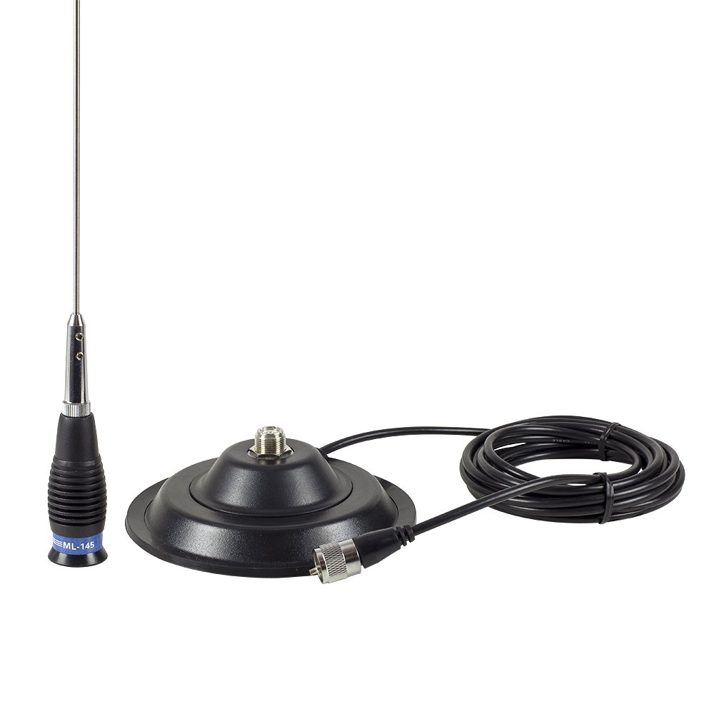 Antena CB PNI Ml145, Longitud 145 cm, Casquillo magnético pl Incluye