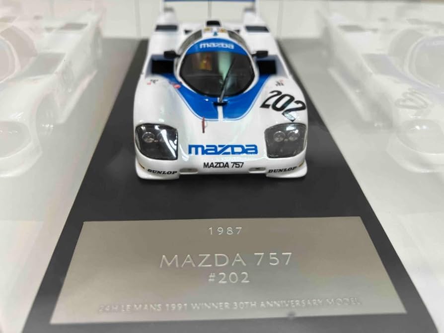 Mazda 757 1987 #202 ミニカー Amazon | MAZDA 757 202号車(1987) 1/43モデルカー | ミニカー