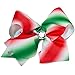 JoJo Siwa Large Cheer Hair Bow (Red/Green)