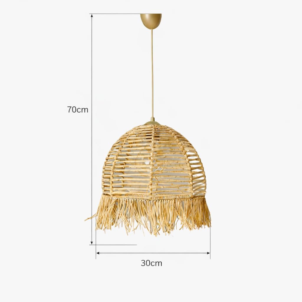 Regner Handmade Sarkıt Avize | Natural Eskitme Tasarım | 51-60 cm | E27 Duy | A Enerji Sınıfı | El Yapımı – Metal Gövde