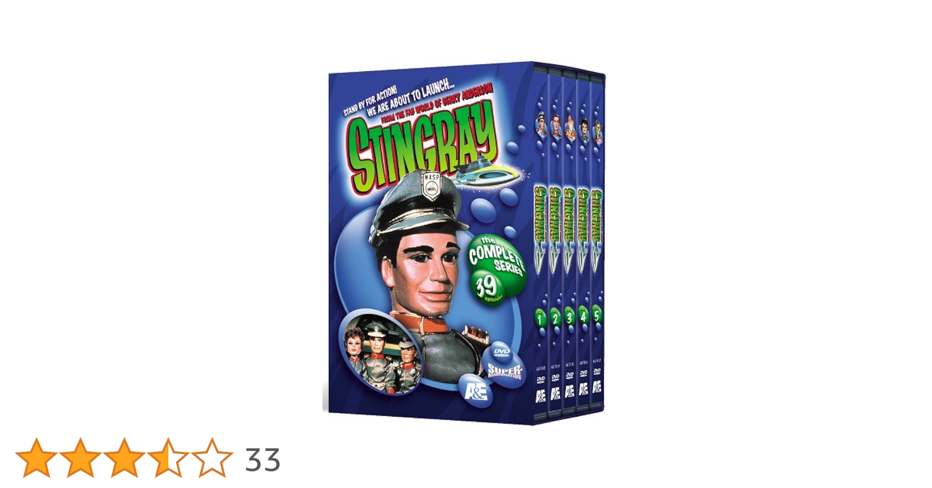 Amazon.co.jp: Stingray: Complete Set [DVD] : DVD