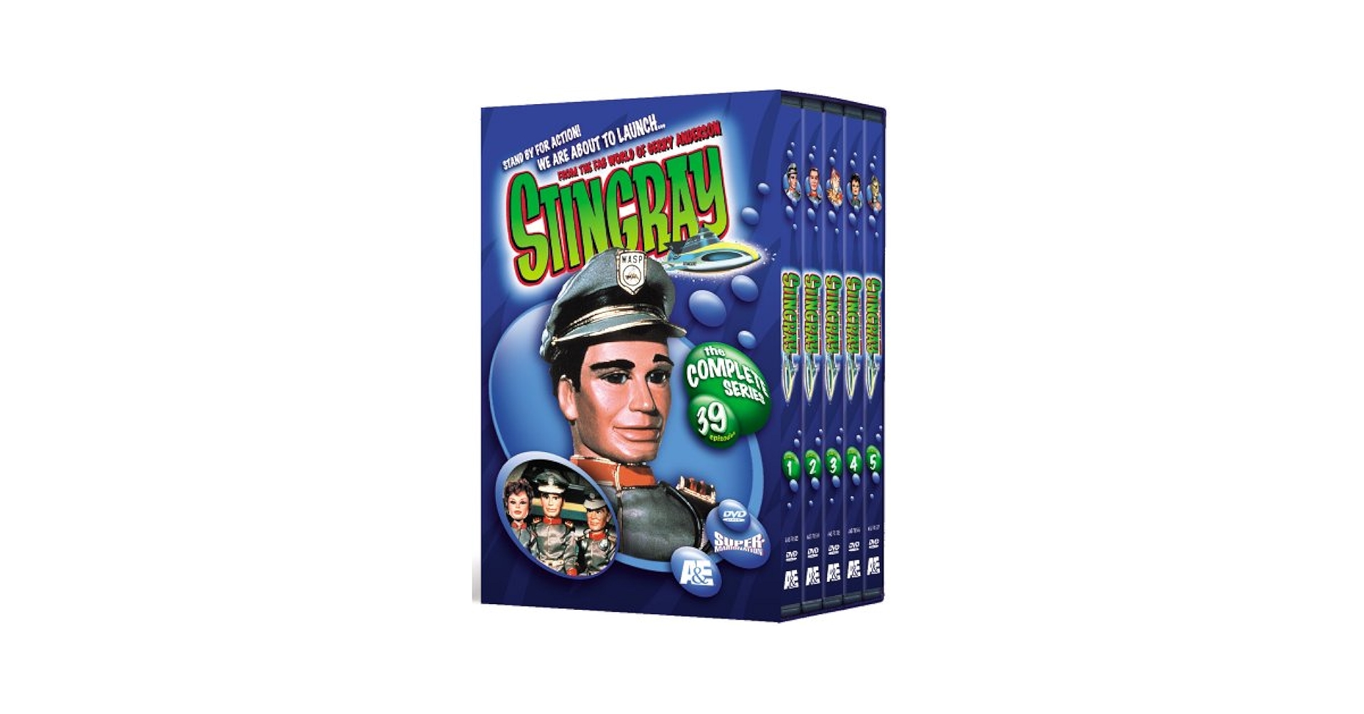 Amazon.com: Stingray - The Complete Series [DVD] : Don Mason