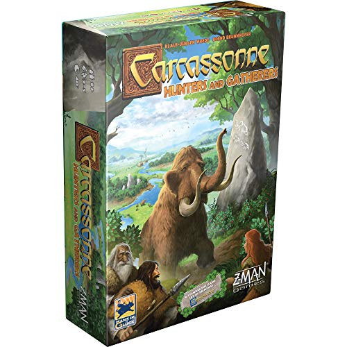 Carcassonne Hunters & Gatherers Board Game | Family Board Game | Board Game for Adults and Family | Strategy Board Game | Adventure Board Game | Ages 8 and up | 2-5 Players | Made by Z-Man Games