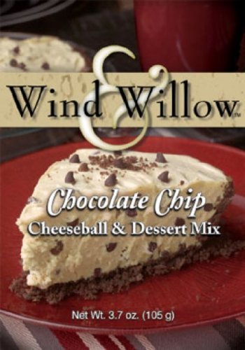 Wind and Willow Chocolate Chip Cheeseball & Dessert Mix - 3.7 Ounce (4 Pack)
