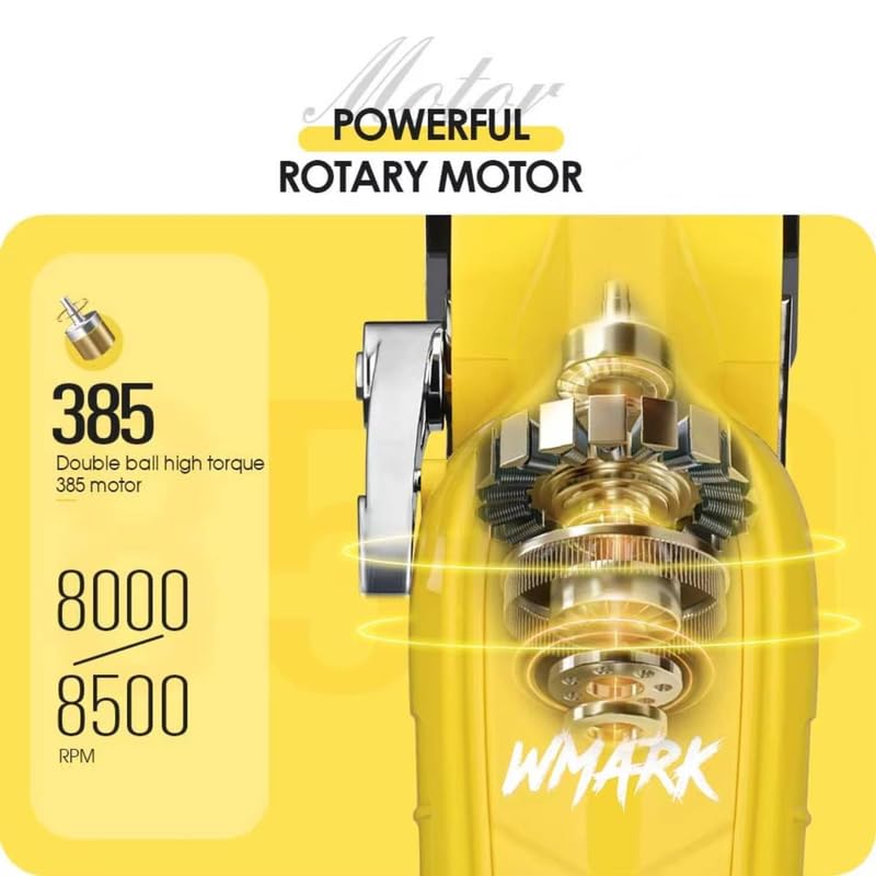 Image of WMARK NG-139 Premium Salon Series 8000-8500RPM 385 Double Ball Motor Zero Gapped Hair Clipper High Precision Fade Blade with DLC Process 2500mAh Battery USB Charging & Stand 180-Min Runtime, Model 5