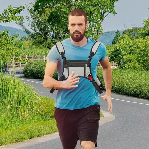 Bolsa de chaleco portátil para correr con almacenamiento adicional impermeable 2