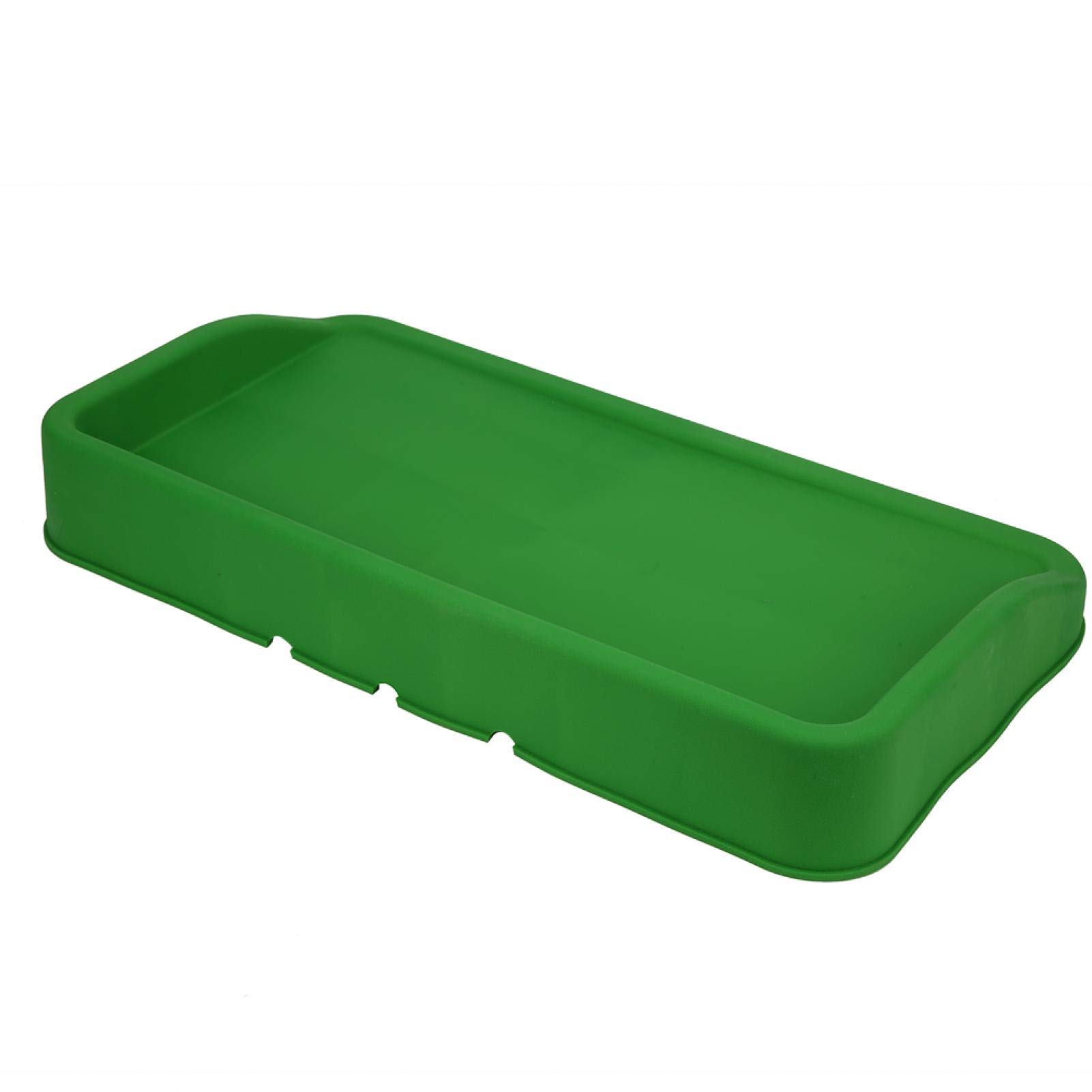 Keenso Boîte de Rangement de Balle de Golf, conteneur de Stockage de Balle de Golf en Caoutchouc boîte de Rangement de boîte de Service de Plateau Fournitures de Vert