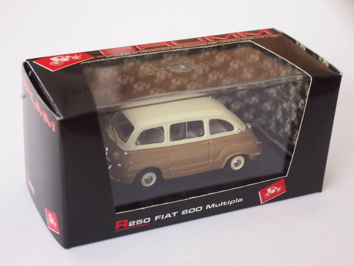 Amazon | brumm 1/43 R250 FIAT 600 Multipla イタリア製 | ミニカー
