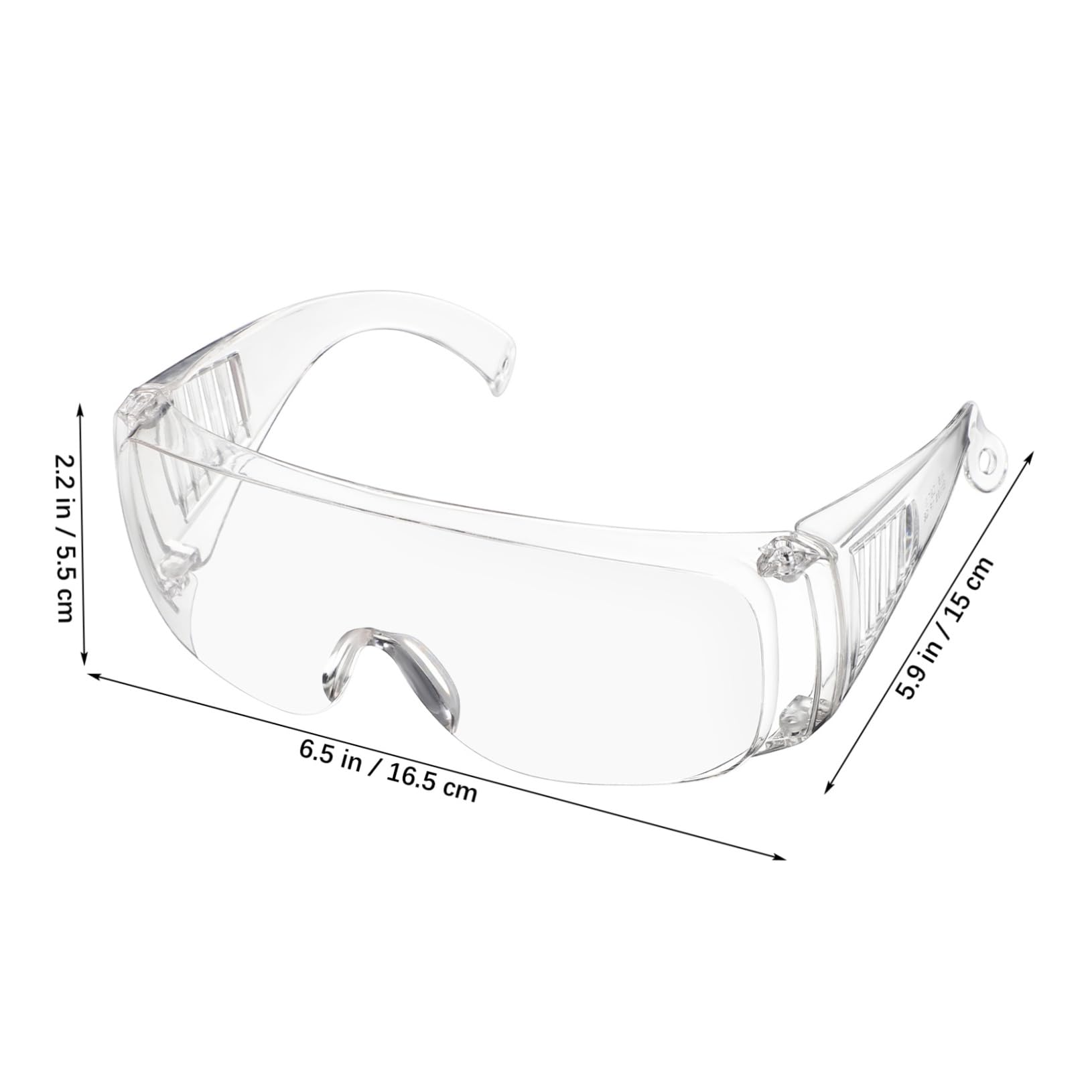 PRETYZOOM Anti-fog for Lab Construction Workers 6 Pack Full Coverage Protective Eyewear