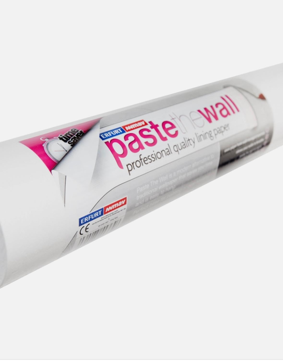 WPE® Paste The Wall Professional Lining Paper – PVC-Free Non-Woven Wallpaper Liner, Easy Hang & Time-Saving, Smooth Finish for Paint or Wallpaper – 10m x 0.53m Roll (1)