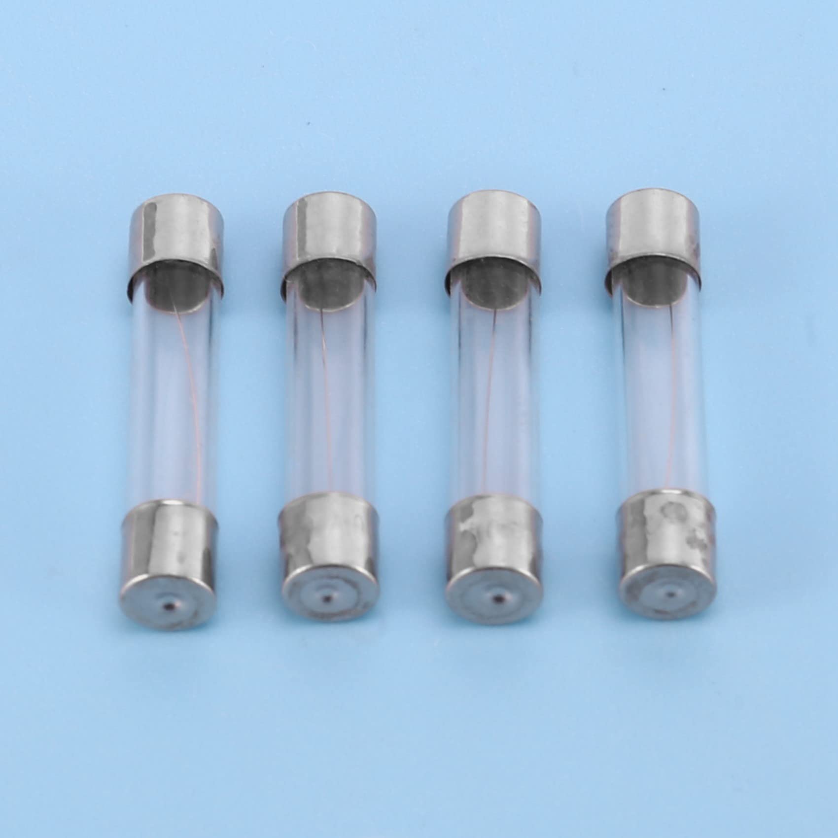 Fusibili In Vetro 6x30mm Fusibili In Vetro A Soffiaggio Rapido 6x30mm 250V - Confezione Da 100 Pezzi, Amperaggio Variabile F0.25A A F25A, Marca Unbrad 100 Pezzi Fusibili Assortiti - Foto 4