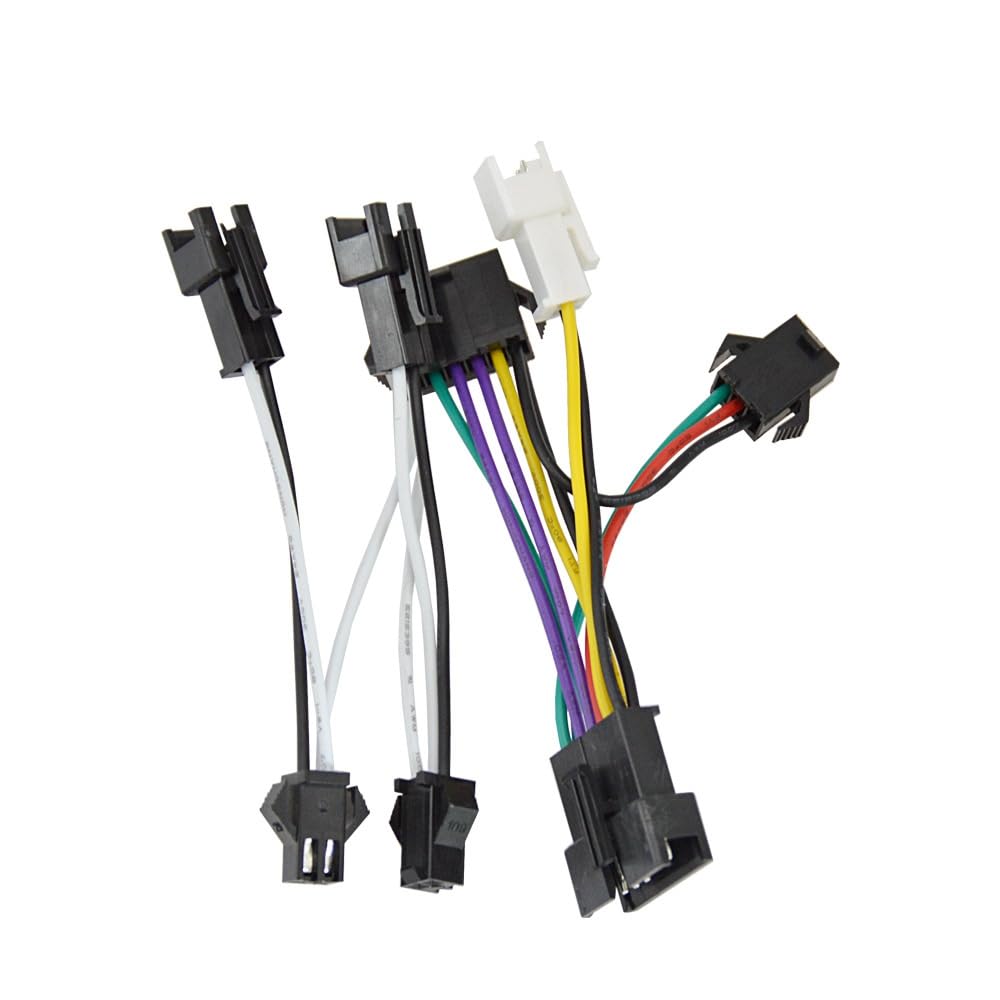 Juego de Faros y Luces traseras para Bicicleta eléctrica,Faro Delantero y Intermitente Trasero para Bicicleta eléctrica,Faros LED para Bicicleta eléctrica con función bocina
