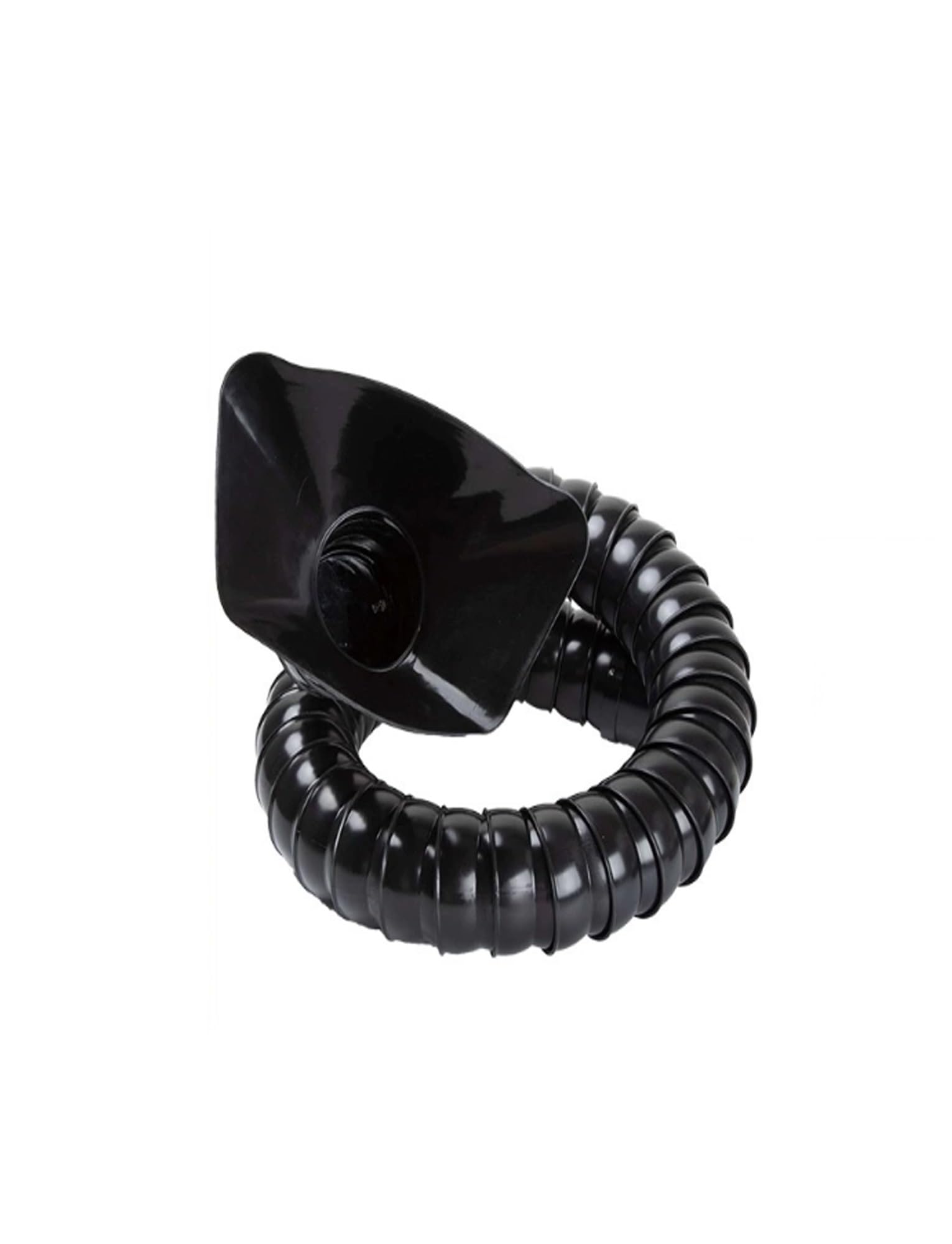 Flexible Universal-Schlauch-Staubabsaughaube for die Absaugung von Laserschweißrauch im Labor, mit Ventil und Runddüse(Black,7.5 x 80cm/3 x 31.5")