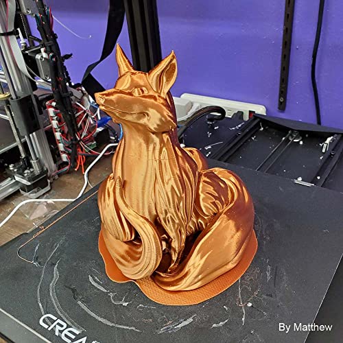 Image of CC3D Silk Copper PLA 3D Printer Filament 1.75 mm 1KG 2.2LBS Spool 3D Printing Material Shine Silky Shiny Metallic Metal Copper PLA Filament
