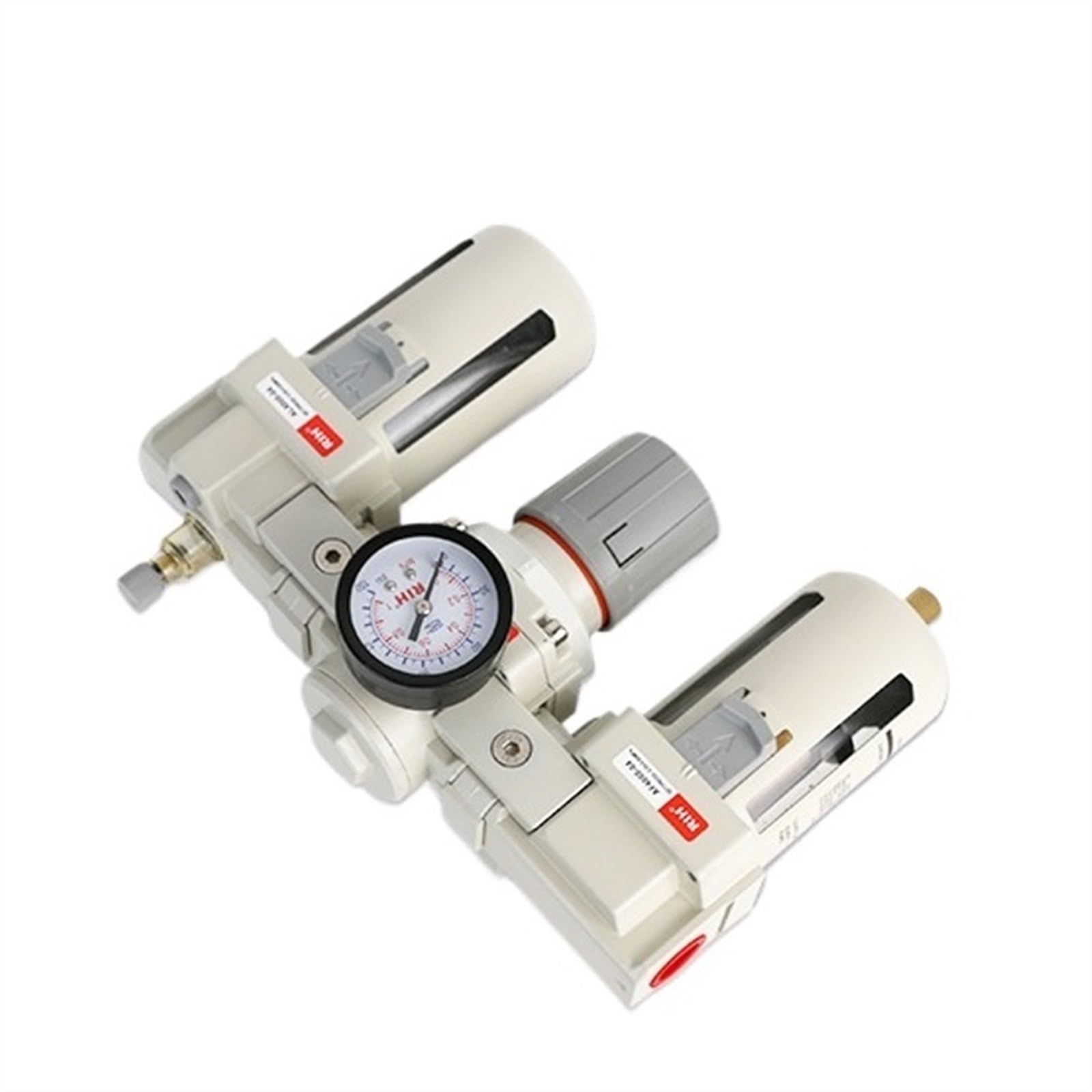 AC2/3/45000-06 Riduttore di pressione pneumatico con triplo filtro sorgente aria separatore olio-acqua(AC3000-02Dautomatic drainage)